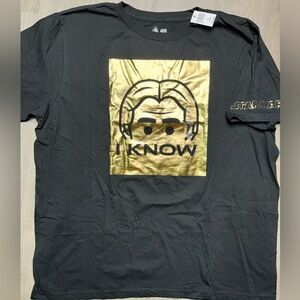 BNWT Disney Parks Star Wars I KNOW shirt Mens XL #starwars #disney